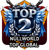 badge GLOBAL TOP 2 PLAYER BADGE