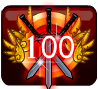 badge Level Badge: 100