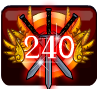 badge Level Badge: 240