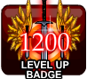 badge Level Badge: 1200