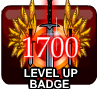 badge Level Badge: 1700