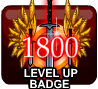 badge Level Badge: 1800