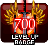 badge Level Badge: 700