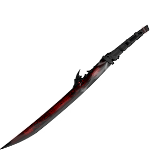 Nullworlds Samurai Back Sword