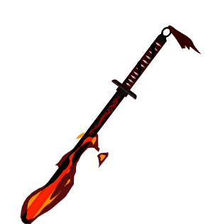 Flaming Sheathed Hizo