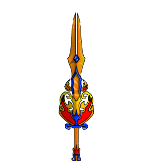 Flamed Aura Blade