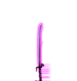 Pink Dragon Ninja Sword