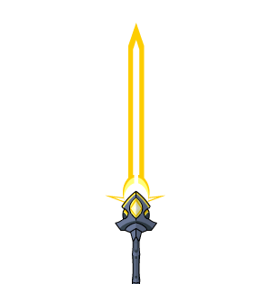 Classic Golden Star Sword