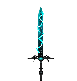 Deep Blue Crystal Blade