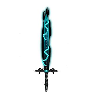 Flaming Crystal Blade