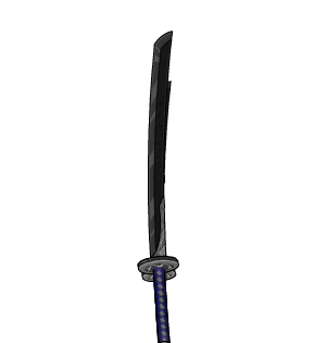 Dual Enchanted Dark Katanas