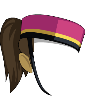 Pink Bellhop Ponytail