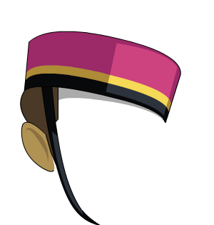 Pink Bellhop Hat