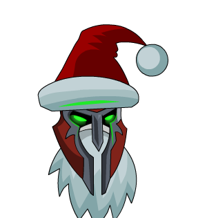 Santa Claws' Battle Helm