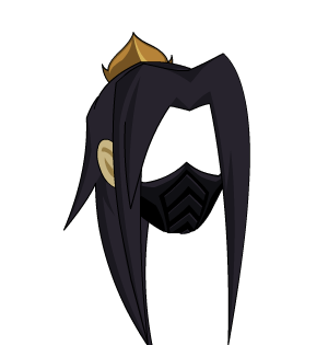 Obsidian Shadow Masked Short Hair