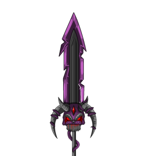 Chaorrupted Skeleton Sword