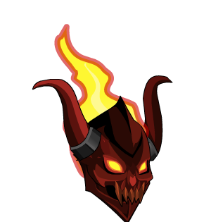 FlameDragon Knight's Helm