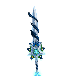 Festive Silver Star Blade