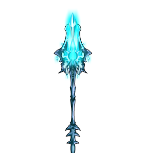 Frigid Wolf Staff