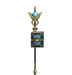 Royal Mage Staff + Tome