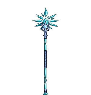 Frozen Arabesque Staff