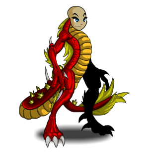 Cerise Dragon Spirit male