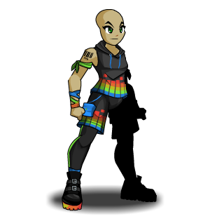 Prismatic Summer Rave male