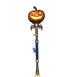 Pumpkin Witch's Staff