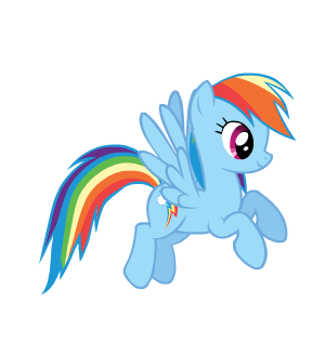 (Pony) <font color="#57FF6F">Rainbow Dash's Sonic Rainboom</font>