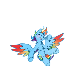 (Pony) Rainbow Dash