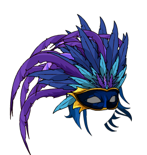 ParaÃ­so Feather Mask