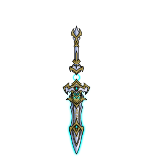 Enchanted Aurum Battle Blade