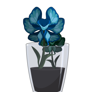 Flur Blue Flower