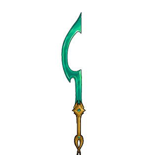 Dual Emerald Eons Khopesh