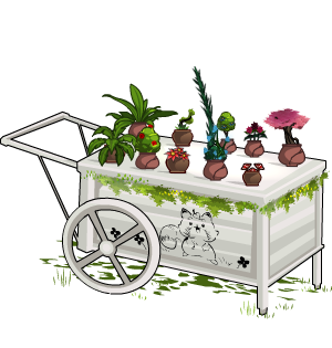 Charming Flora Cart