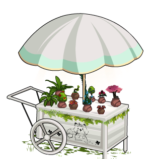 Shaded Flora Cart