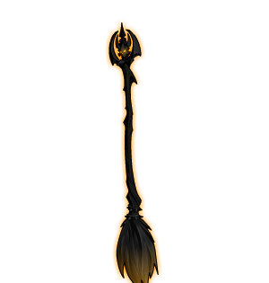 Hollowborn Witch's Broom