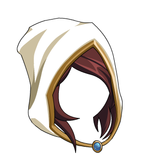 Aspiring Chronomancer's Hooded Locks