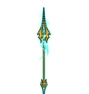 Golden BrightFlame Spear