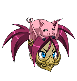 Zhu Ronin Chibi Pig Locks + Mask