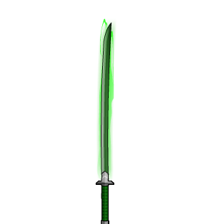 Dual Jade Katanas