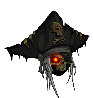 DOOMed Captain's Tricorn &amp; Hair