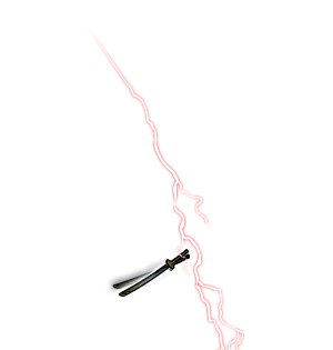 Traveler's Gradient Thunder Samurai Cape