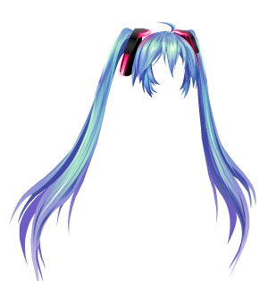 Miku Append Hair