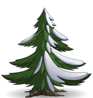 Undecorated Frostval Tree