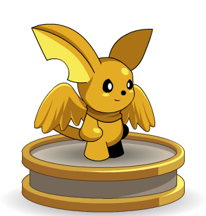 Golden Moglin Statue